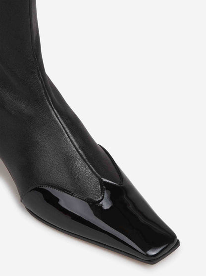 Outlet online Khaite Mujer Botines Nevada color Negro sku 805-000802 01 - Foto 5