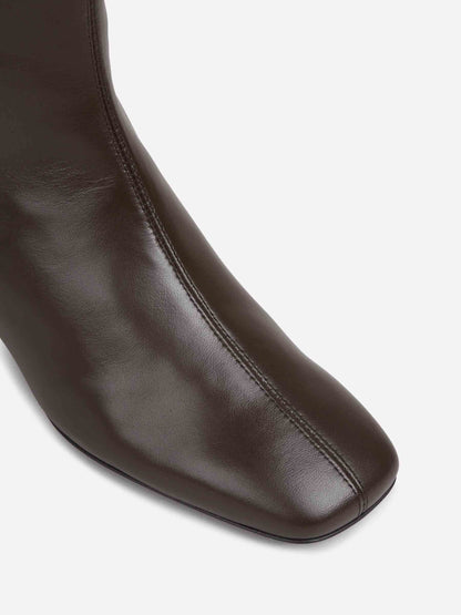 Outlet online TOTEME Mujer Botines Napa color Marrón Oscuro sku 805-000831 01 - Foto 5