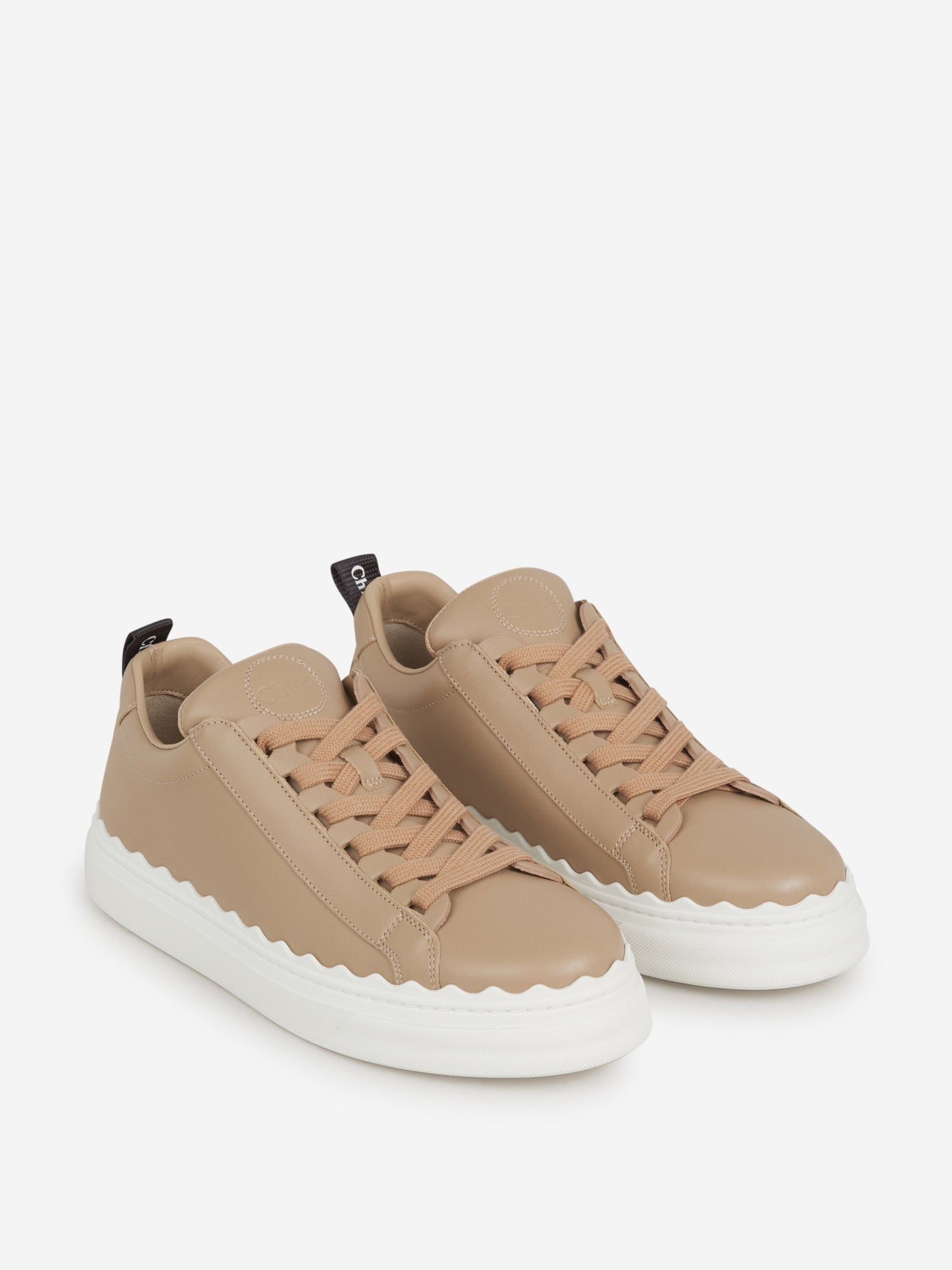 Outlet online Chloé Mujer Sneakers Lauren Piel color Caramelo sku 806-000197 01 - Foto 2
