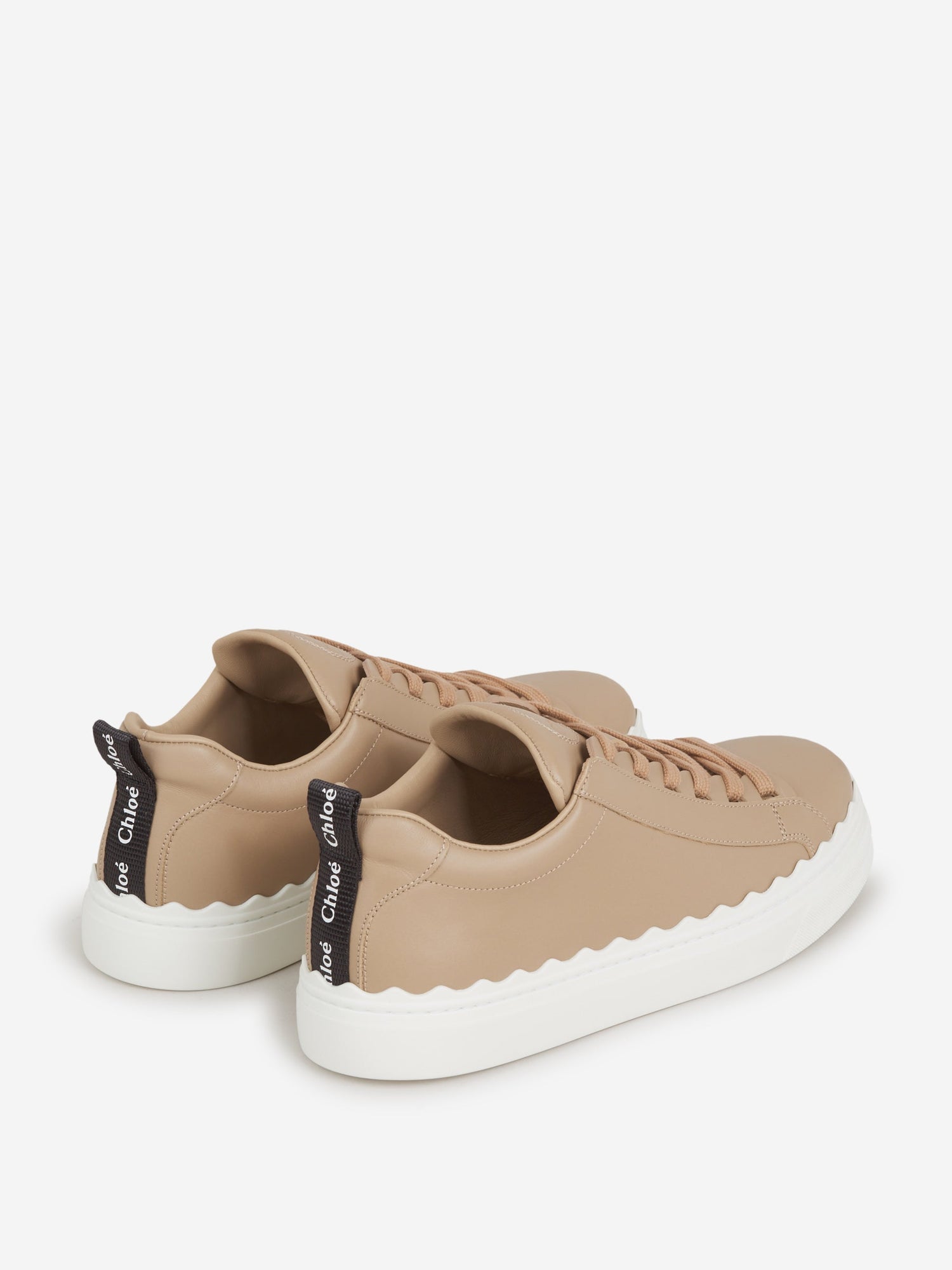 Outlet online Chloé Mujer Sneakers Lauren Piel color Caramelo sku 806-000197 01 - Foto 3
