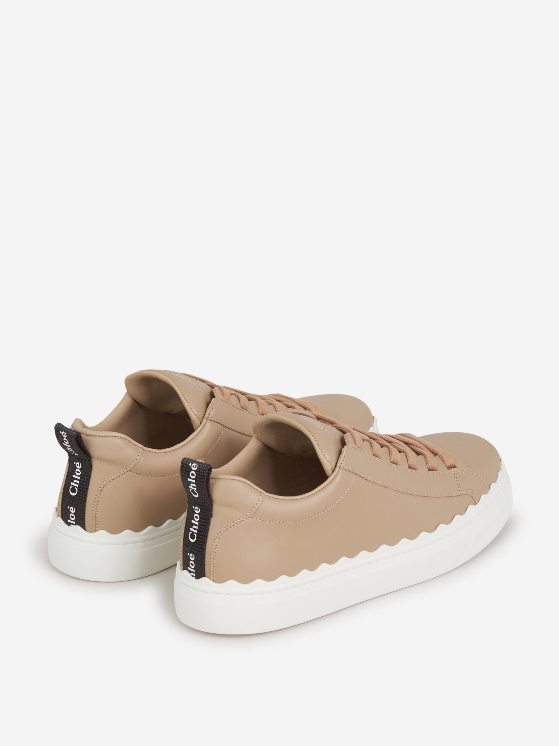 Outlet online Chloé Mujer Sneakers Lauren Piel color Caramelo sku 806-000197 01 - Foto 3