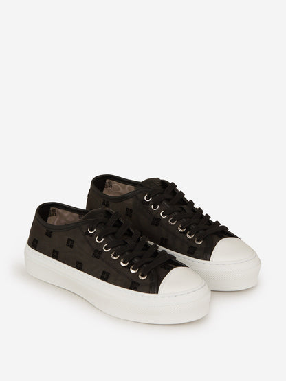 Outlet online Givenchy Mujer Sneakers City Malla color Negro sku 806-000218 01 - Foto 2