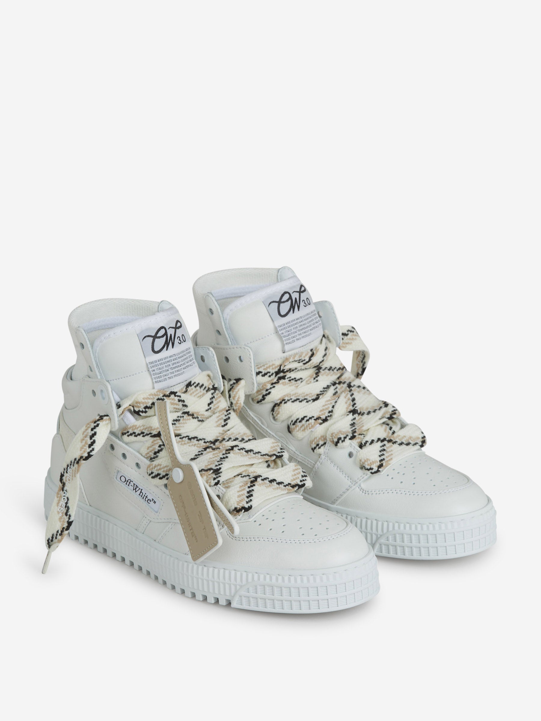 Outlet online Off-White Mujer Sneakers 3.0 Piel Off Court color Beige sku 806-000345 01 - Foto 3
