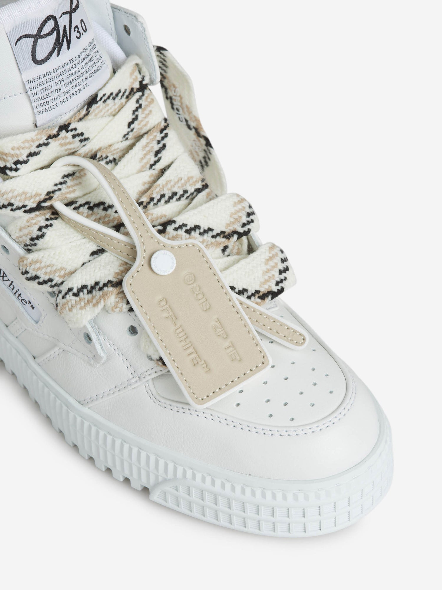 Outlet online Off-White Mujer Sneakers 3.0 Piel Off Court color Beige sku 806-000345 01 - Foto 6
