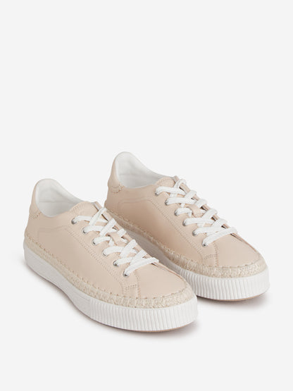 Outlet online Chloé Hombre Sneakers Piel Logo color Beige sku 806-000357 01 - Foto 2