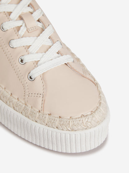 Outlet online Chloé Hombre Sneakers Piel Logo color Beige sku 806-000357 01 - Foto 5