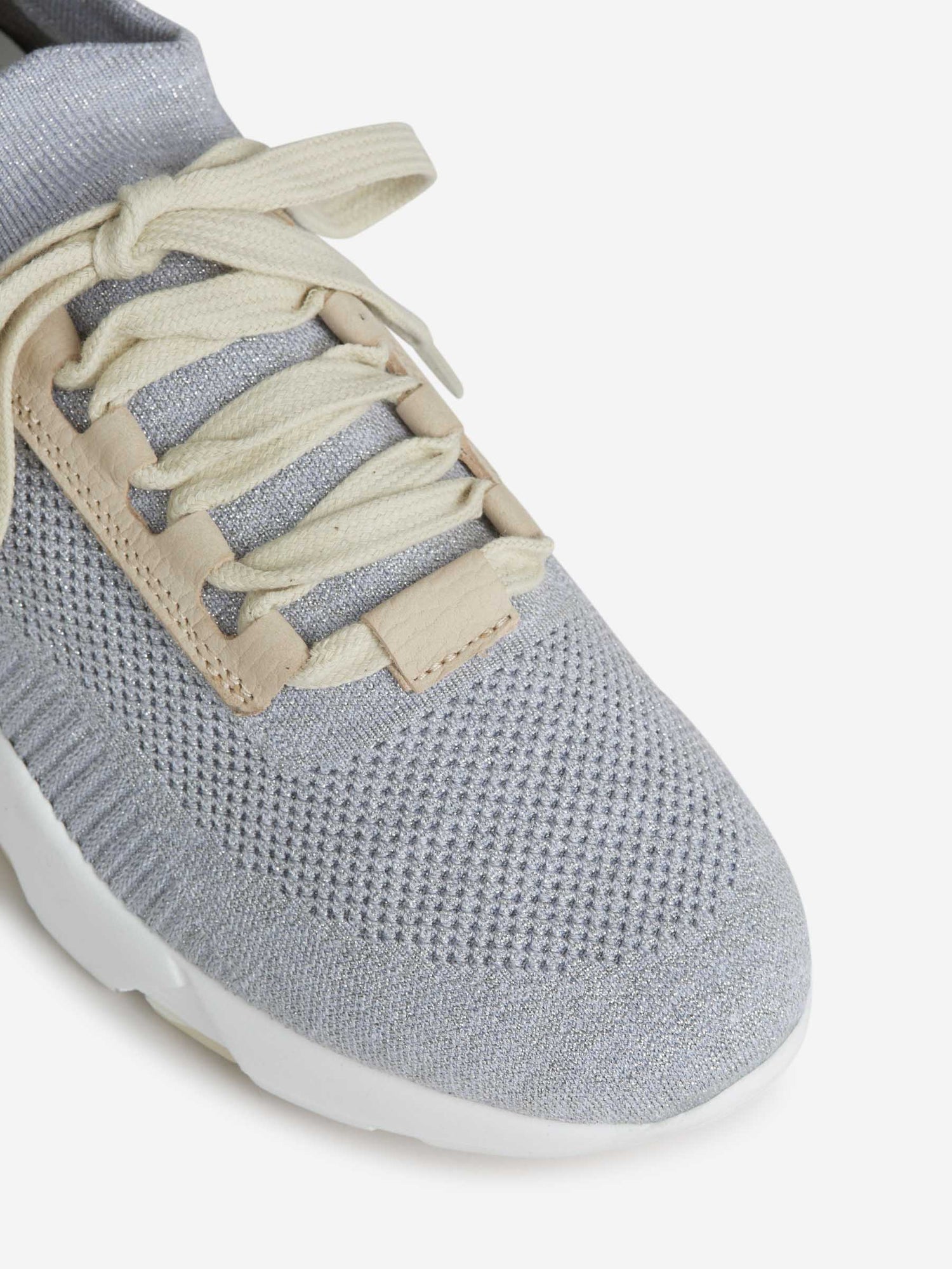 Peserico Mujer Barcelona Sneakers Algodón color Gris Piedra sku 806-000362 01 - Foto 6