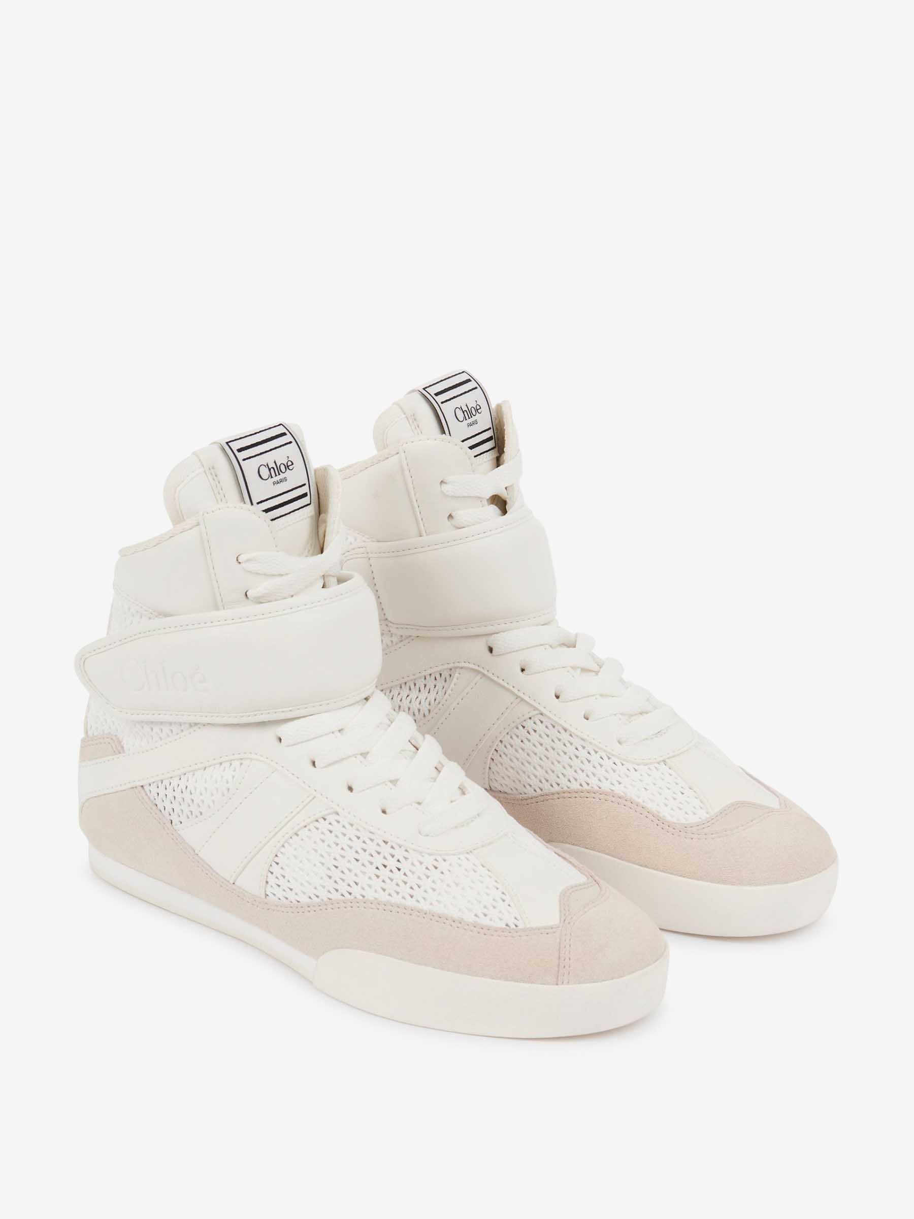 Chloé Mujer Barcelona Sneakers Kick color Blanco sku 806-000375 01 - Foto 4