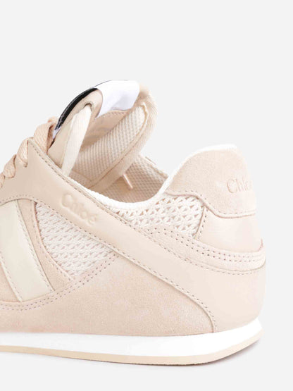 Outlet online Chloé Mujer Sneakers Kick Piel color Beige sku 806-000391 01 - Foto 4