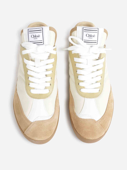 Chloé Mujer Barcelona Sneakers Kick color Camel sku 806-000393 01 - Foto 3