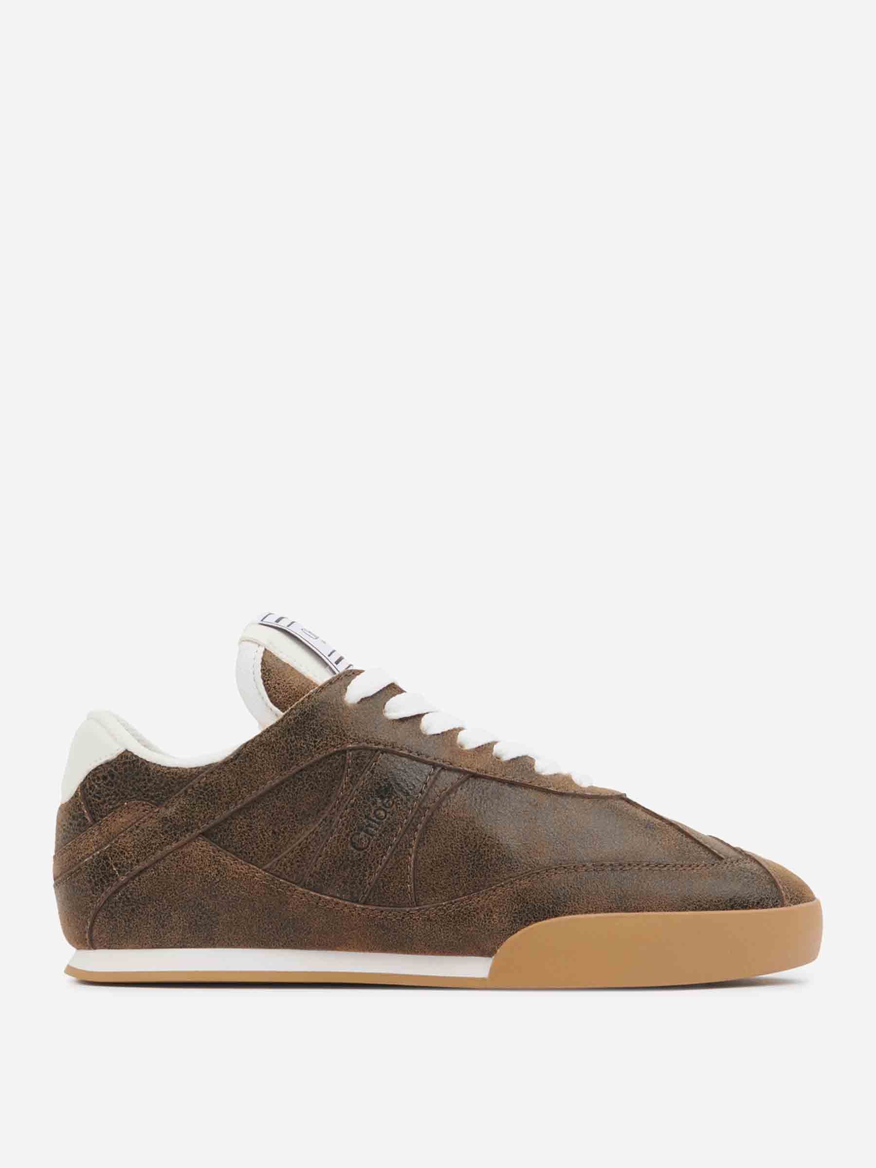 Outlet online Chloé Mujer Zapatillas Chloé Kick color Marrón sku 806-000411 01 - Foto 1