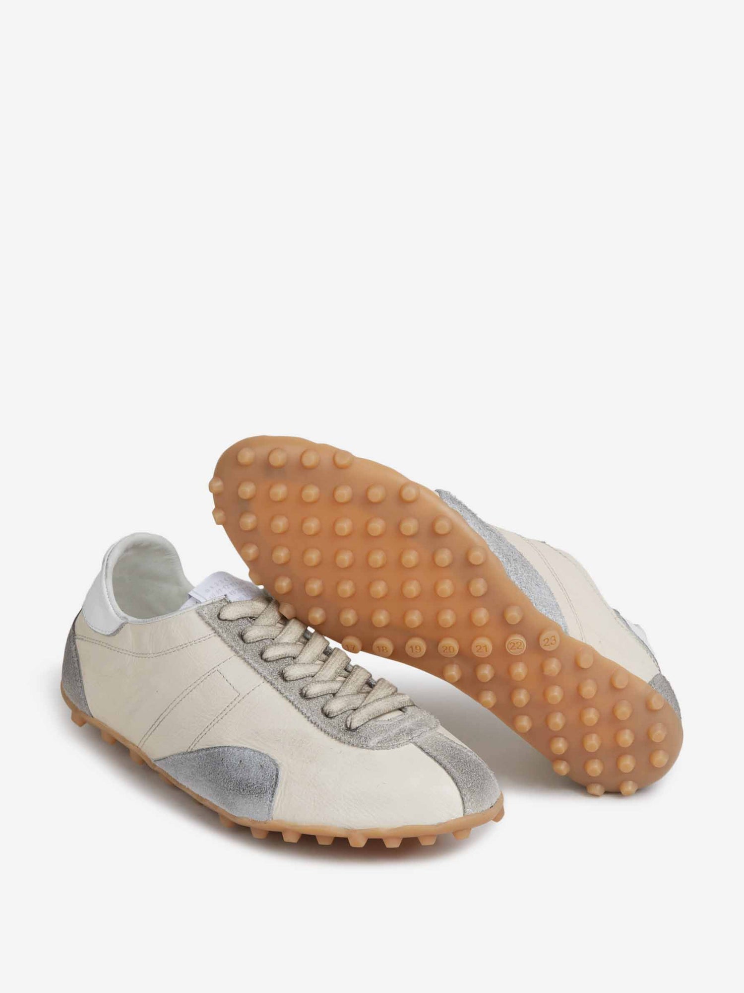 Outlet online Maison Margiela Mujer Zapatillas Sprintes color Marfil sku 806-000426 01 - Foto 4