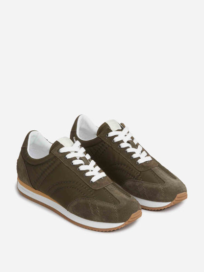 Outlet online TOTEME Mujer Zapatillas Monograma color Verde Militar sku 806-000431 01 - Foto 2