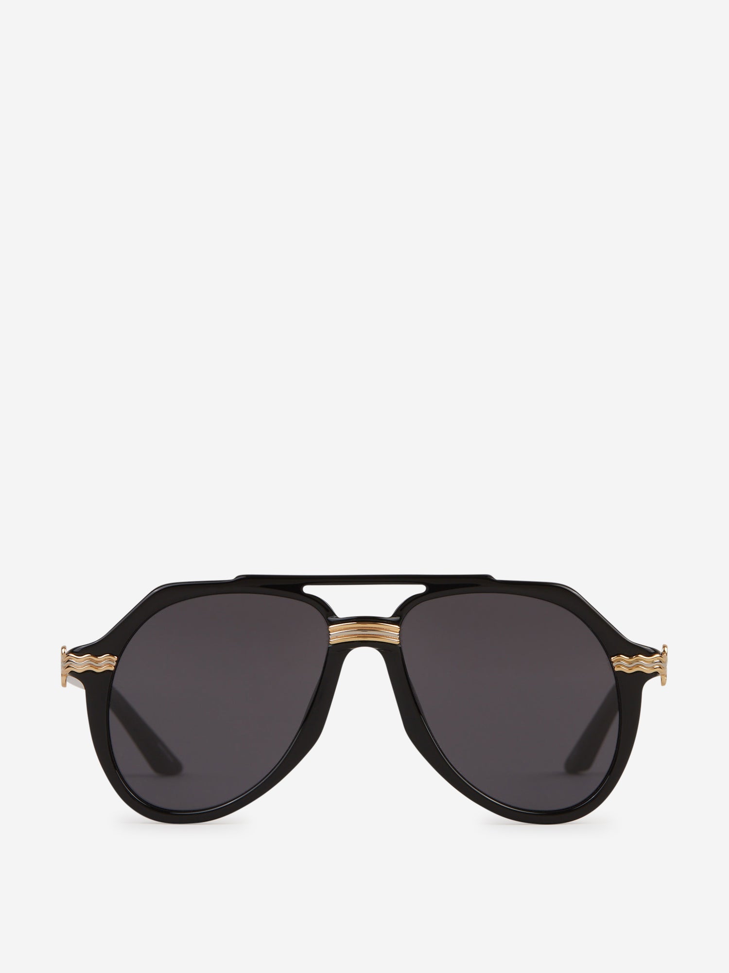 Casablanca Gafas de Sol Aviador color Negro sku 614-002640 03 - Foto 1