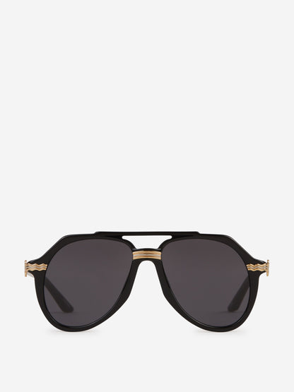 Casablanca Gafas de Sol Aviador color Negro sku 614-002640 03 - Foto 1