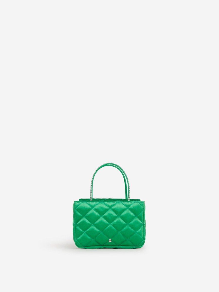 Outlet online Amina Muaddi Mujer Bolso Mini Betty color Rosa Envejecido sku 810-006282 01 - Foto 13