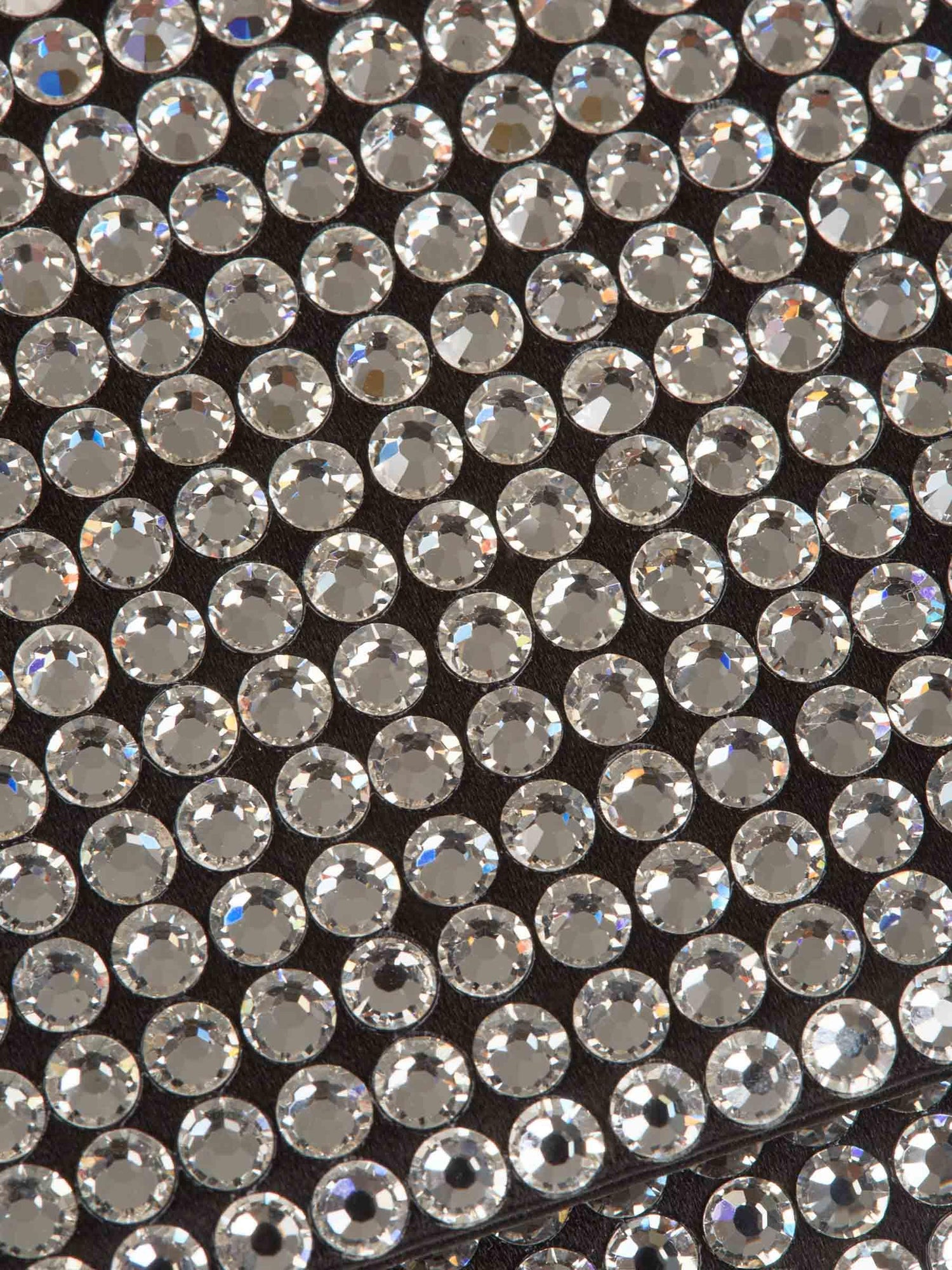 Amina Muaddi Bolso Clutch Superamina Paloma color Negro sku 810-006812 02 - Foto 5