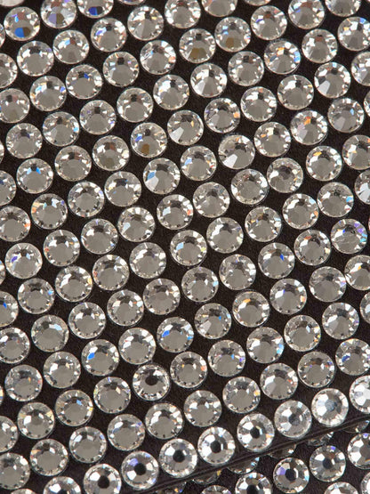 Amina Muaddi Bolso Clutch Superamina Paloma color Negro sku 810-006812 02 - Foto 5