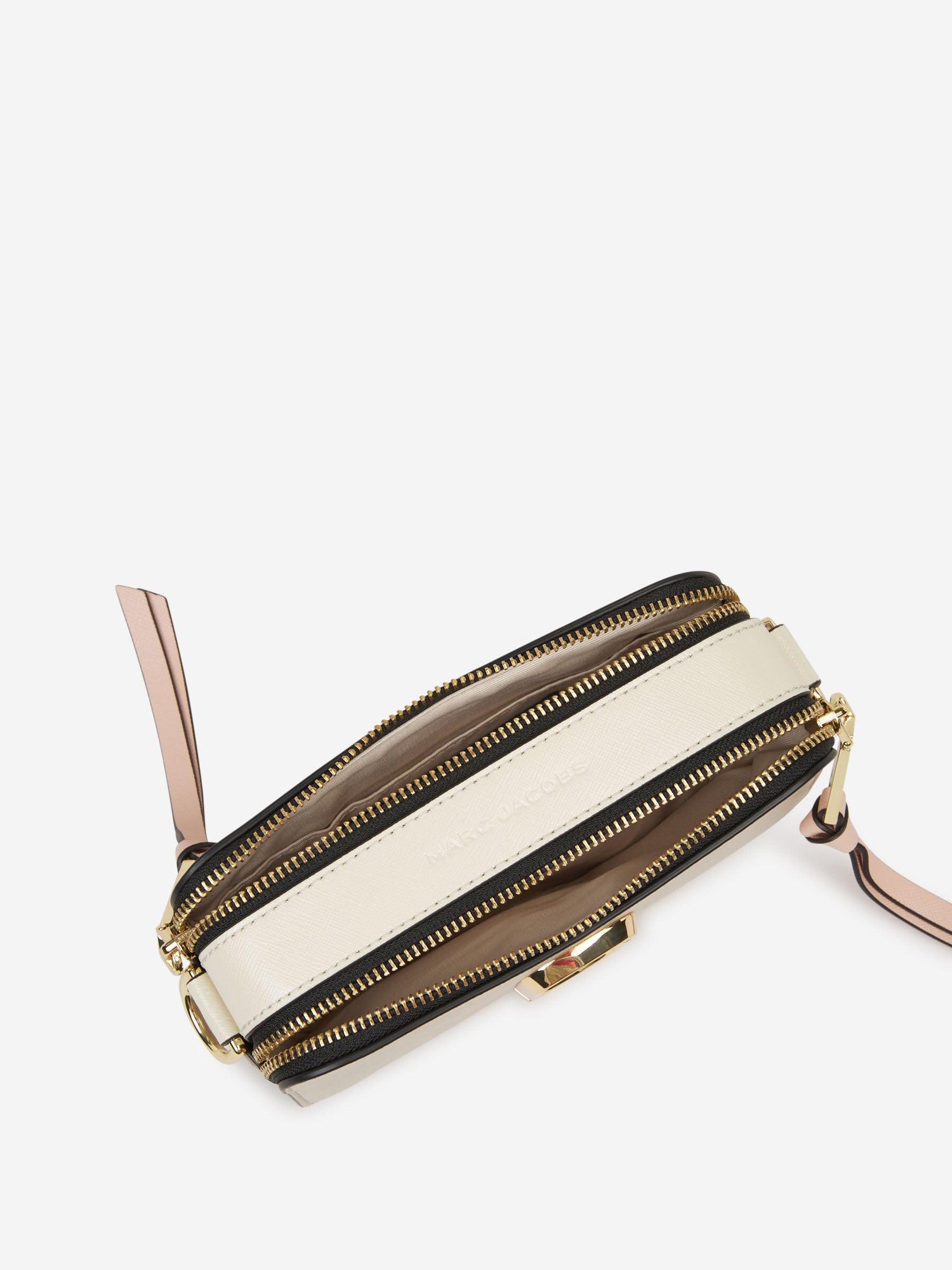 Marc Jacobs Bolso Snapshot Cuero color Marfil sku 810-006986 00 - Foto 15