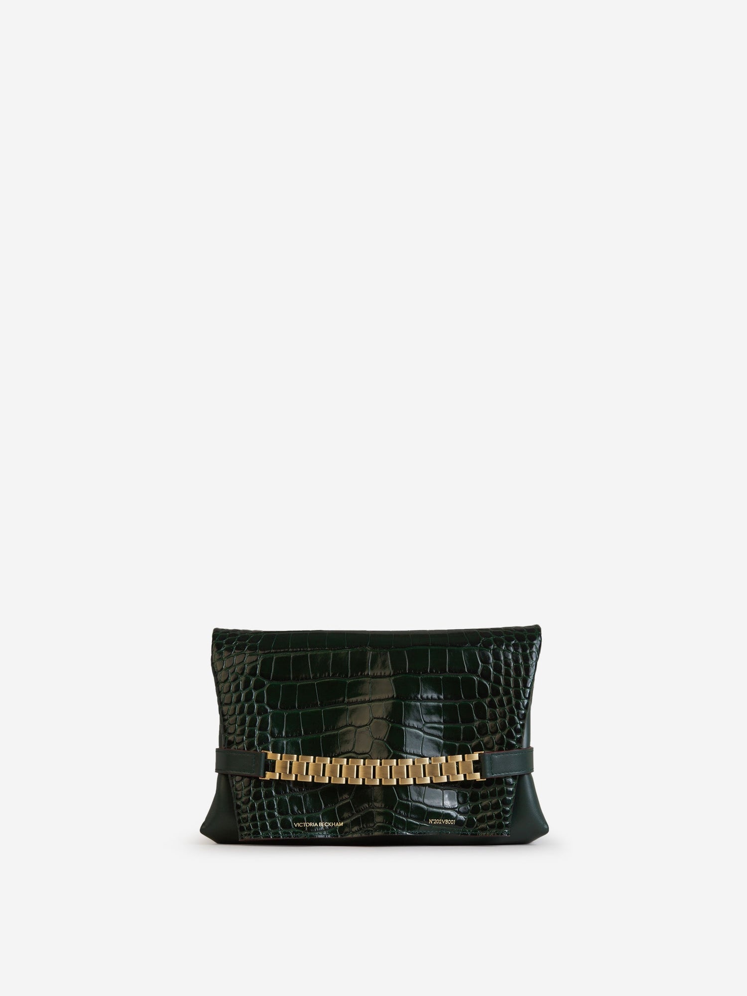 Outlet online Victoria Beckham Mujer Bolso Cadena Piel color Verde Oscuro sku 810-007060 02 - Foto 1