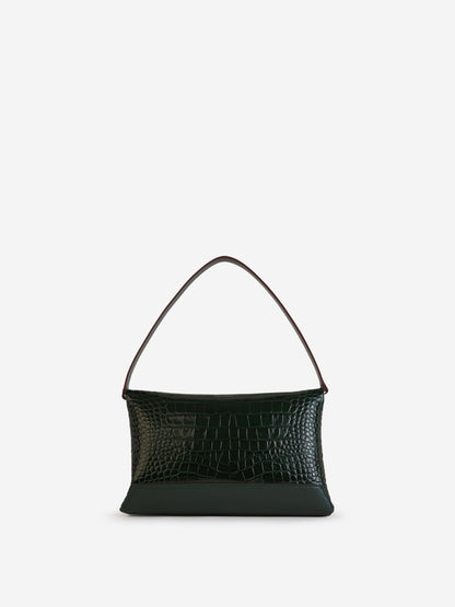Outlet online Victoria Beckham Mujer Bolso Cadena Piel color Verde Oscuro sku 810-007060 02 - Foto 3