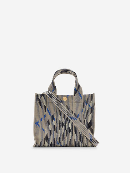 Burberry Mujer Barcelona Bolso Mano Mini Check color Gris Piedra sku 810-007593 01 - Foto 5