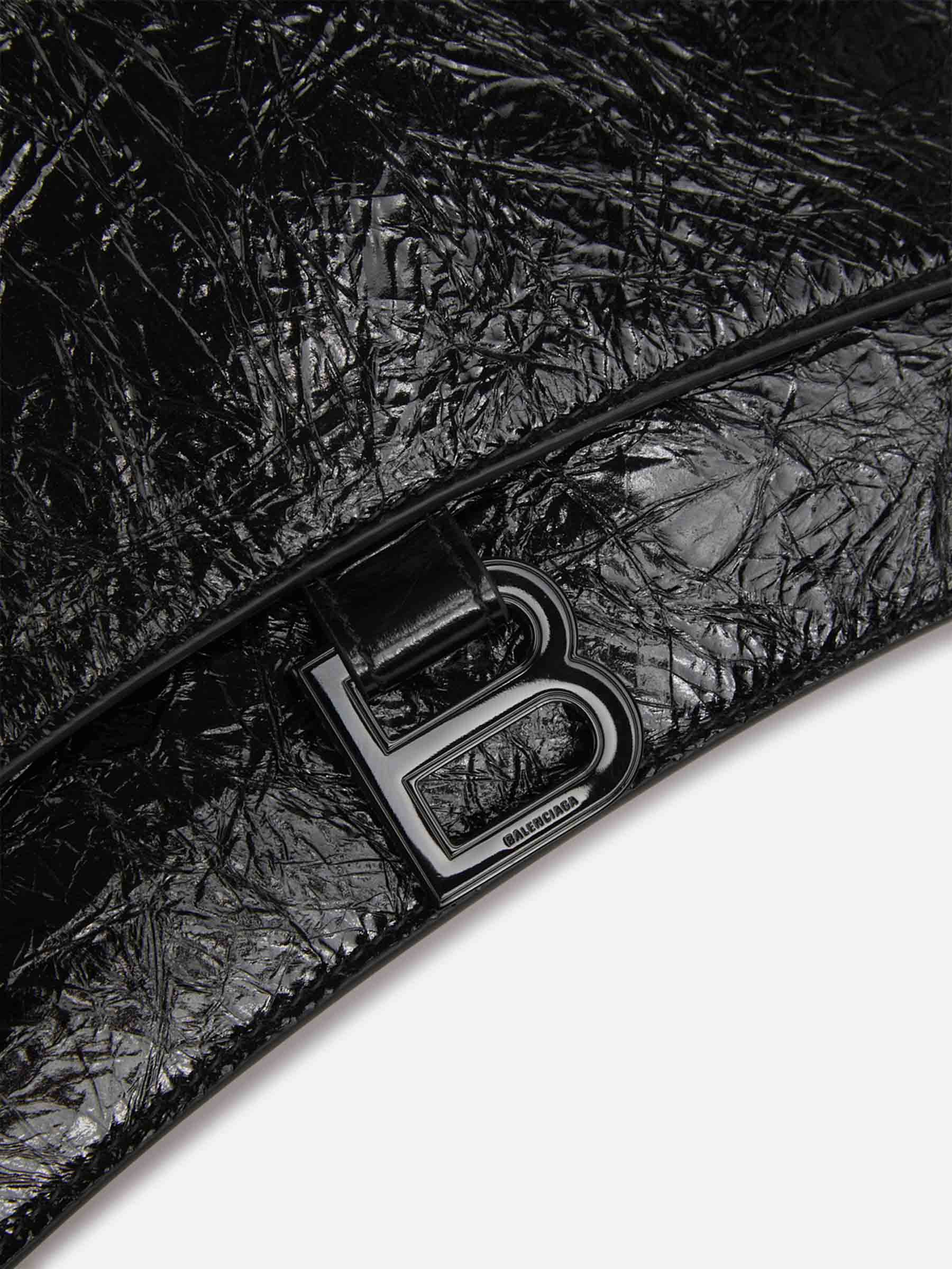 Balenciaga Mujer Barcelona Bolso Hombro Crush M color Negro sku 810-007683 01 - Foto 5