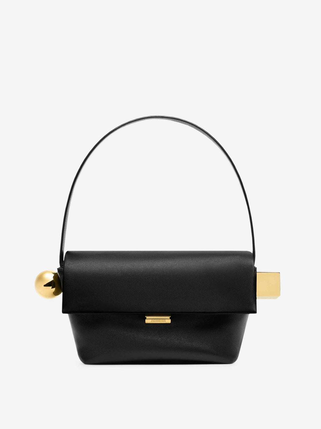 Jacquemus Mujer Barcelona Bolso Mano Le Rond Carré color Negro sku 810-007721 02 - Foto 1