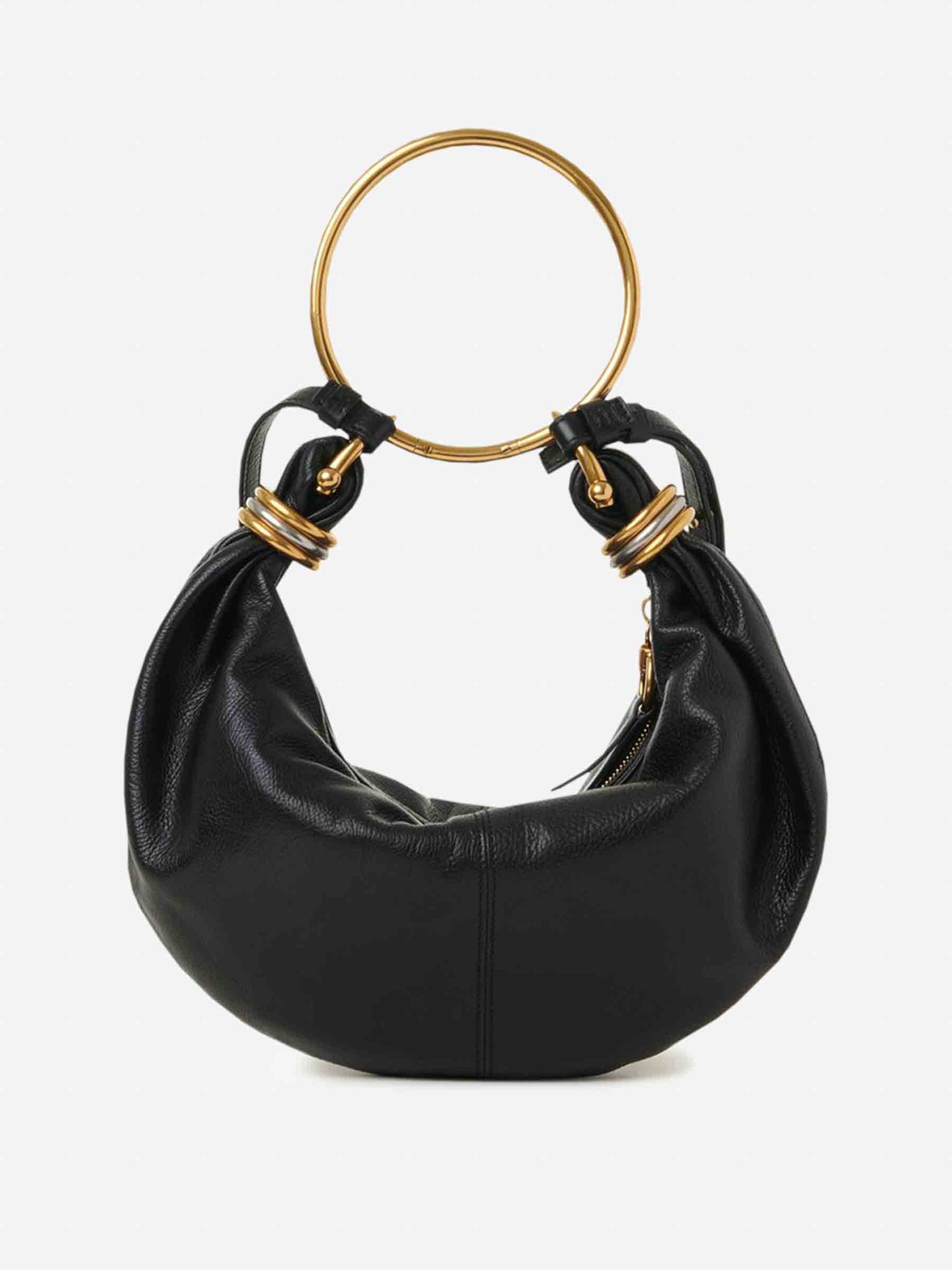 Outlet online Chloé Mujer Bolso Mano Hobo Bracelet color Negro sku 810-008001 00 - Foto 1