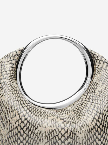 Jacquemus Mujer Barcelona Bolso Mano Le petit Calino color Serpiente sku 810-008060 01 - Foto 4