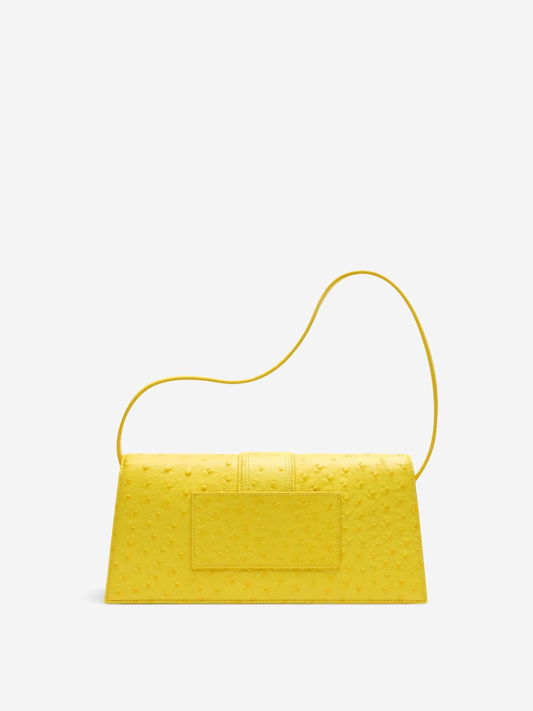 Jacquemus Mujer Barcelona Bolso Hombro Piel color Amarillo sku 810-008063 01 - Foto 3