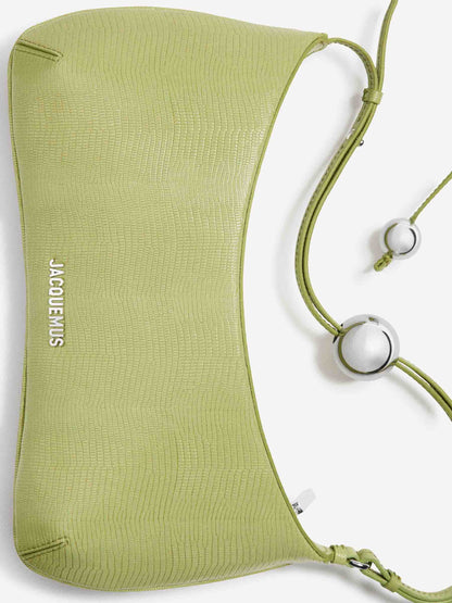 Jacquemus Mujer Barcelona Bolso Hombro Le grand Bisou Perle color Verde sku 810-008086 01 - Foto 5