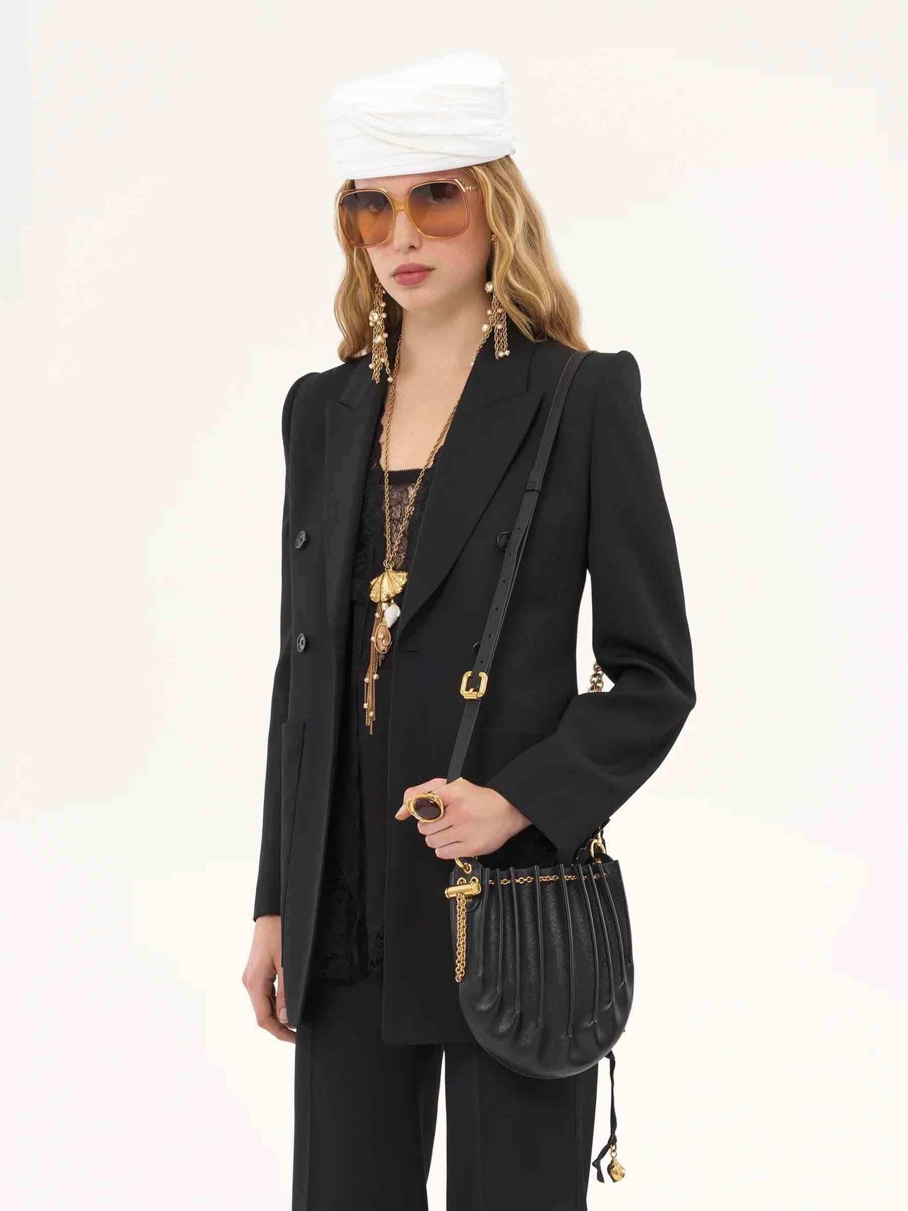Outlet online Chloé Mujer Bolso Bandolera Sea Treasures color Negro sku 810-008151 01 - Foto 2