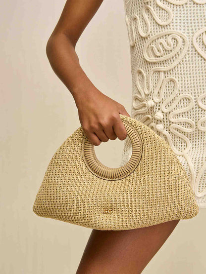 Outlet online Cult Gaia Mujer Bolso Thais Rafia color Rafia sku 810-008215 01 - Foto 2