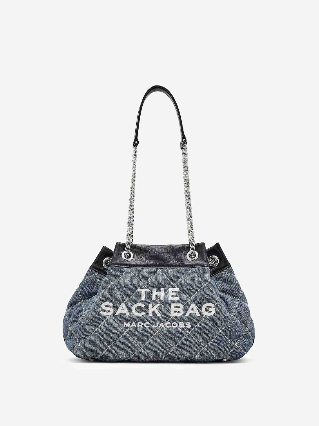 Outlet online Marc Jacobs Mujer Bolso Tote The Quilted Denim Large Chain Sack Bag color Azul Denim sku 810-008224 01 - Foto 1