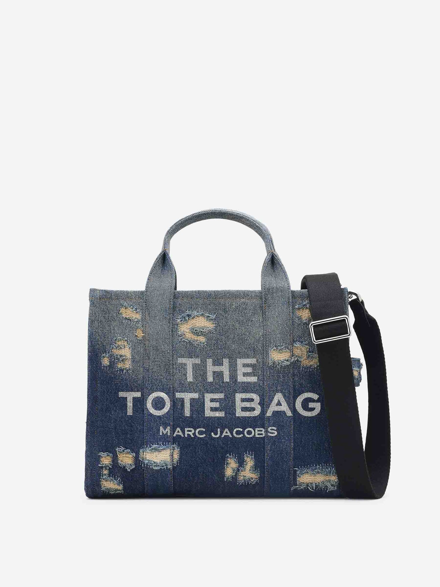 Outlet online Marc Jacobs Mujer Bolso The Rip and Repair Denim Medium Tote Bag color Azul Denim sku 810-008237 01 - Foto 1