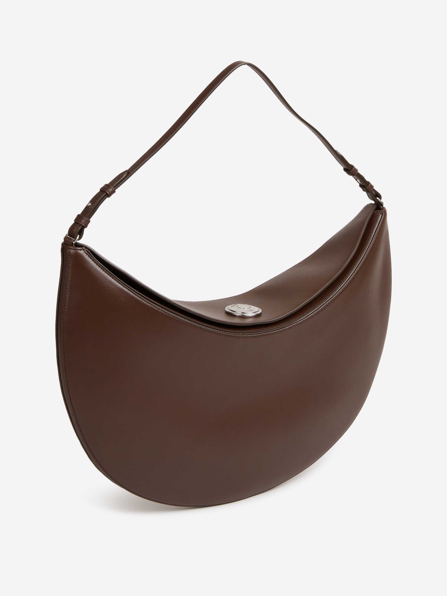 Outlet online Jacquemus Mujer Bolso Hombro Ovalo color Marrón Oscuro sku 810-008247 02 - Foto 2
