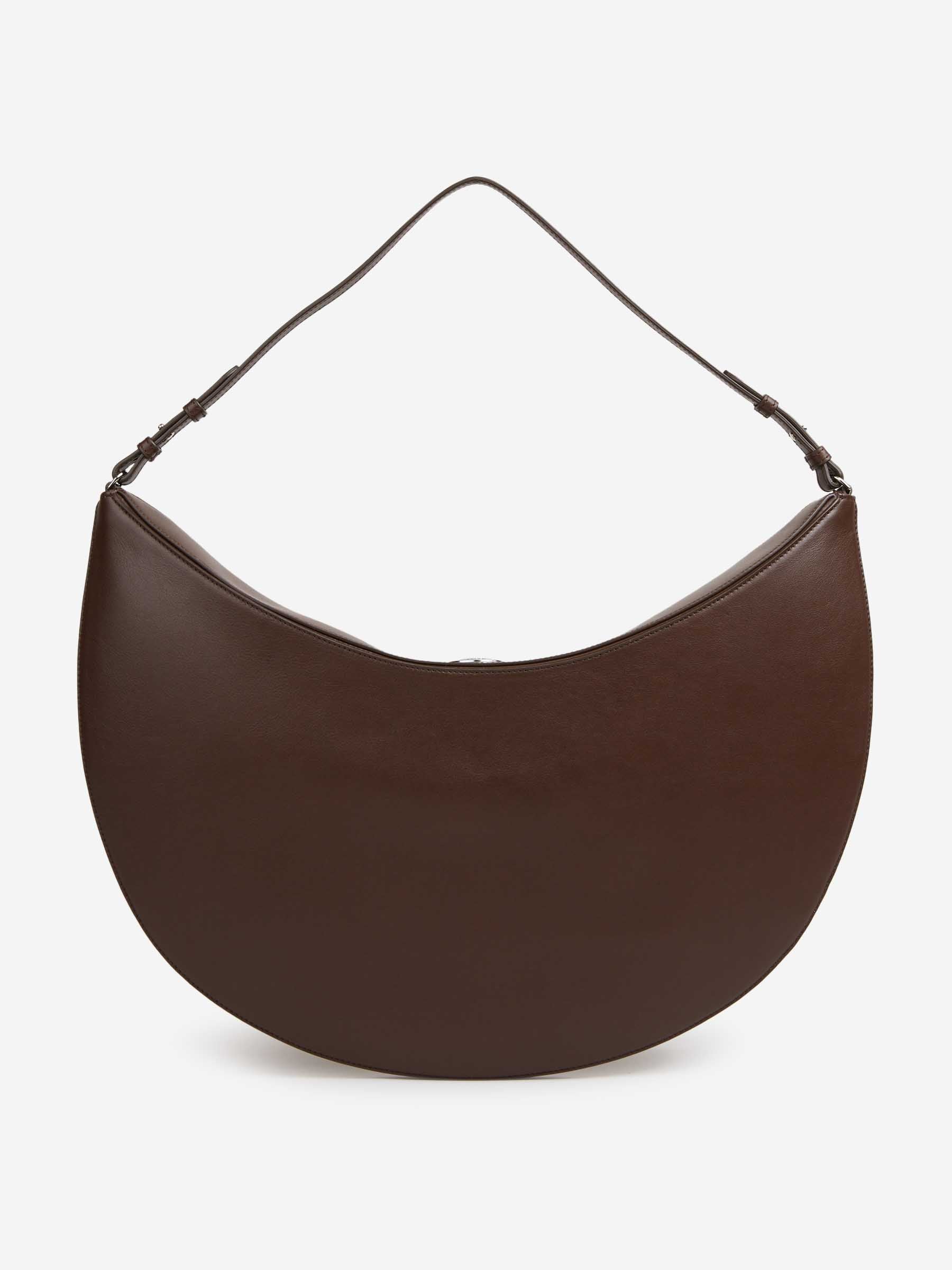 Outlet online Jacquemus Mujer Bolso Hombro Ovalo color Marrón Oscuro sku 810-008247 02 - Foto 3