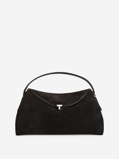 Outlet online TOTEME Mujer Bolso de Hombro Multifunción T-Lock color Marrón Oscuro sku 810-008309 01 - Foto 1