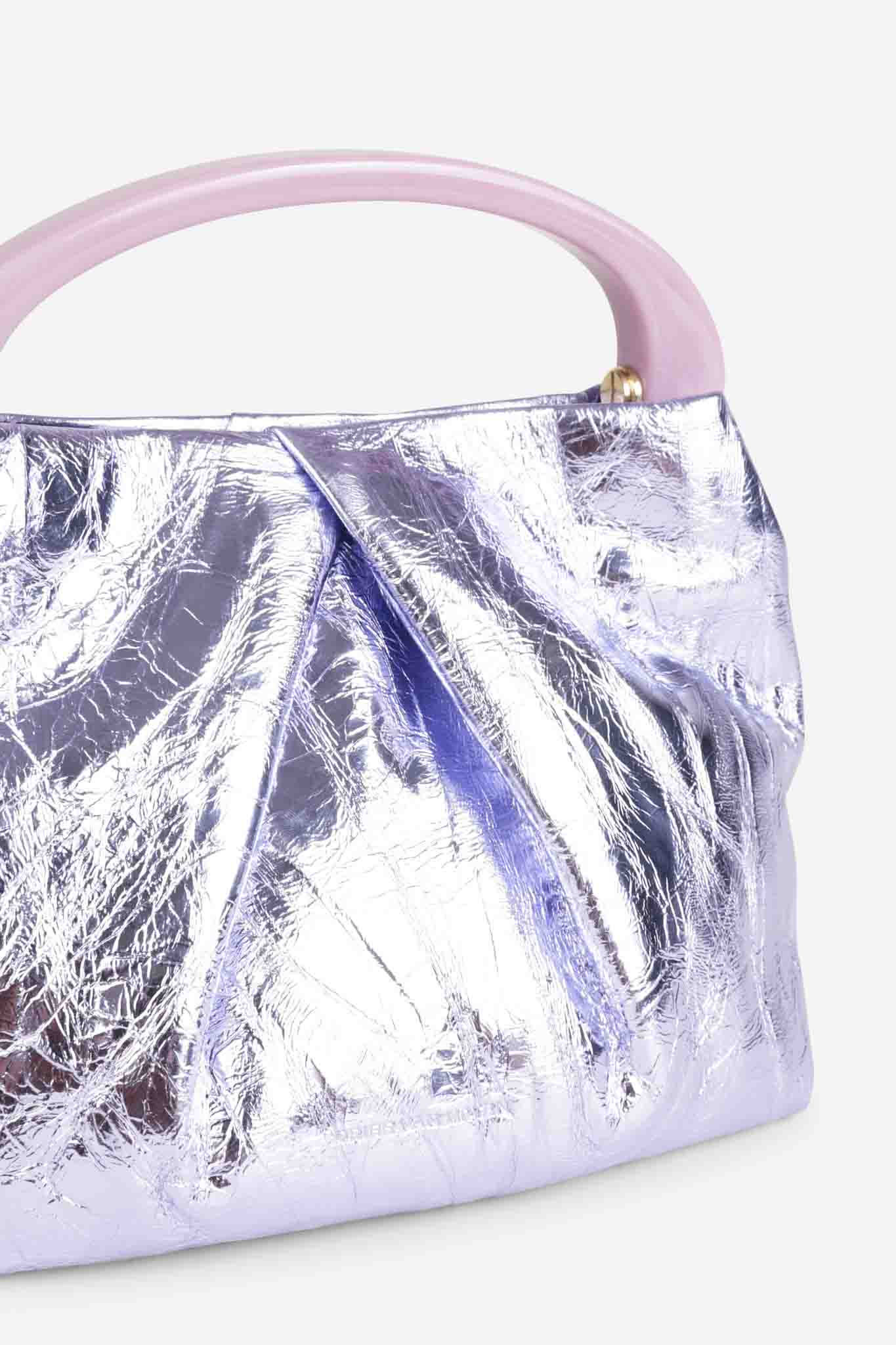 Outlet online Dries Van Noten Mujer Bolso Mano Plisado color Multicolor sku 810-008409 01 - Foto 4