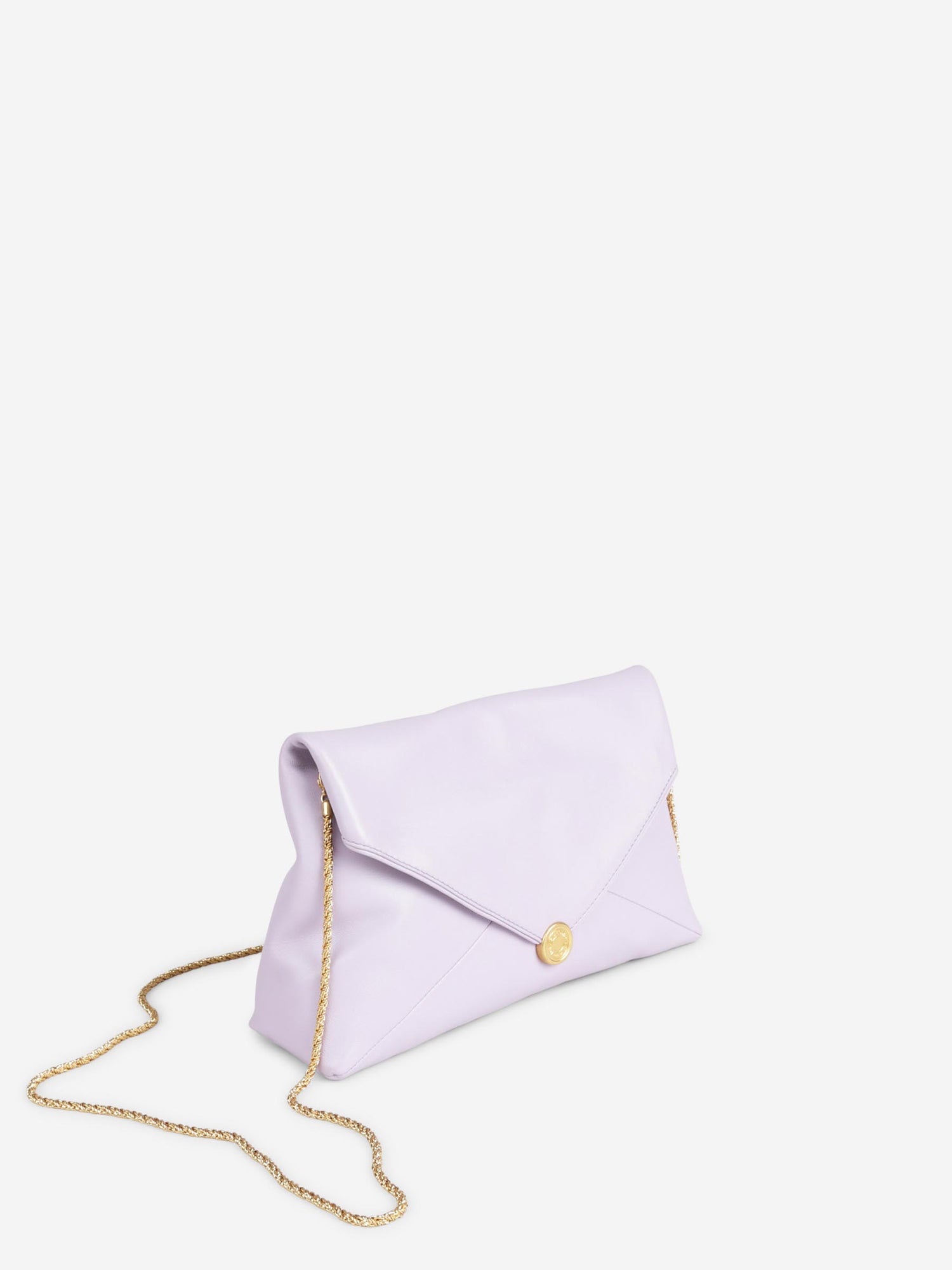 Outlet online Dries Van Noten Mujer Bolso Clutch Sobre color Lila sku 810-008412 01 - Foto 2