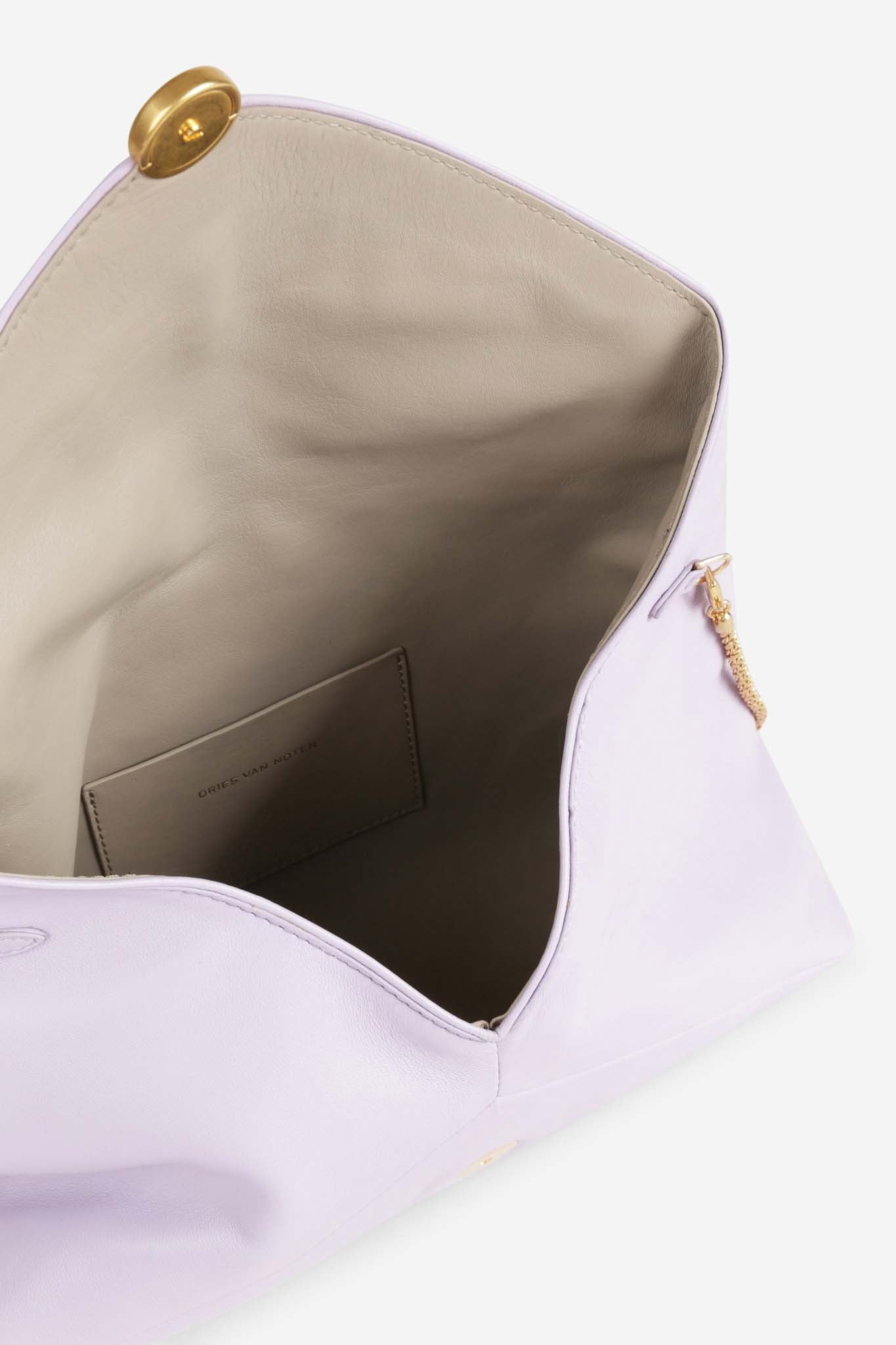 Outlet online Dries Van Noten Mujer Bolso Clutch Sobre color Lila sku 810-008412 01 - Foto 3