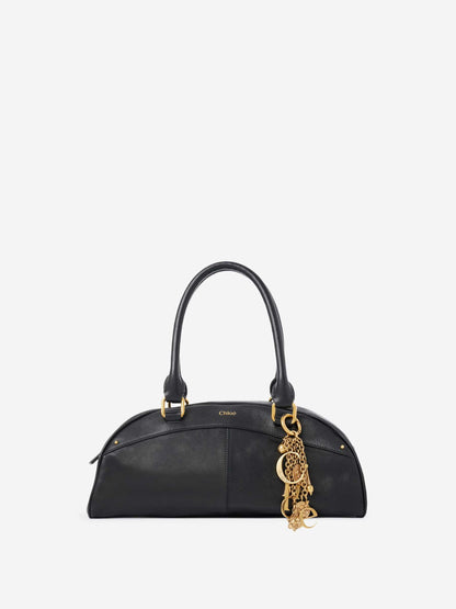 Chloé Mujer Barcelona Bolso Bowling Mini color Negro sku 810-008472 01 - Foto 1