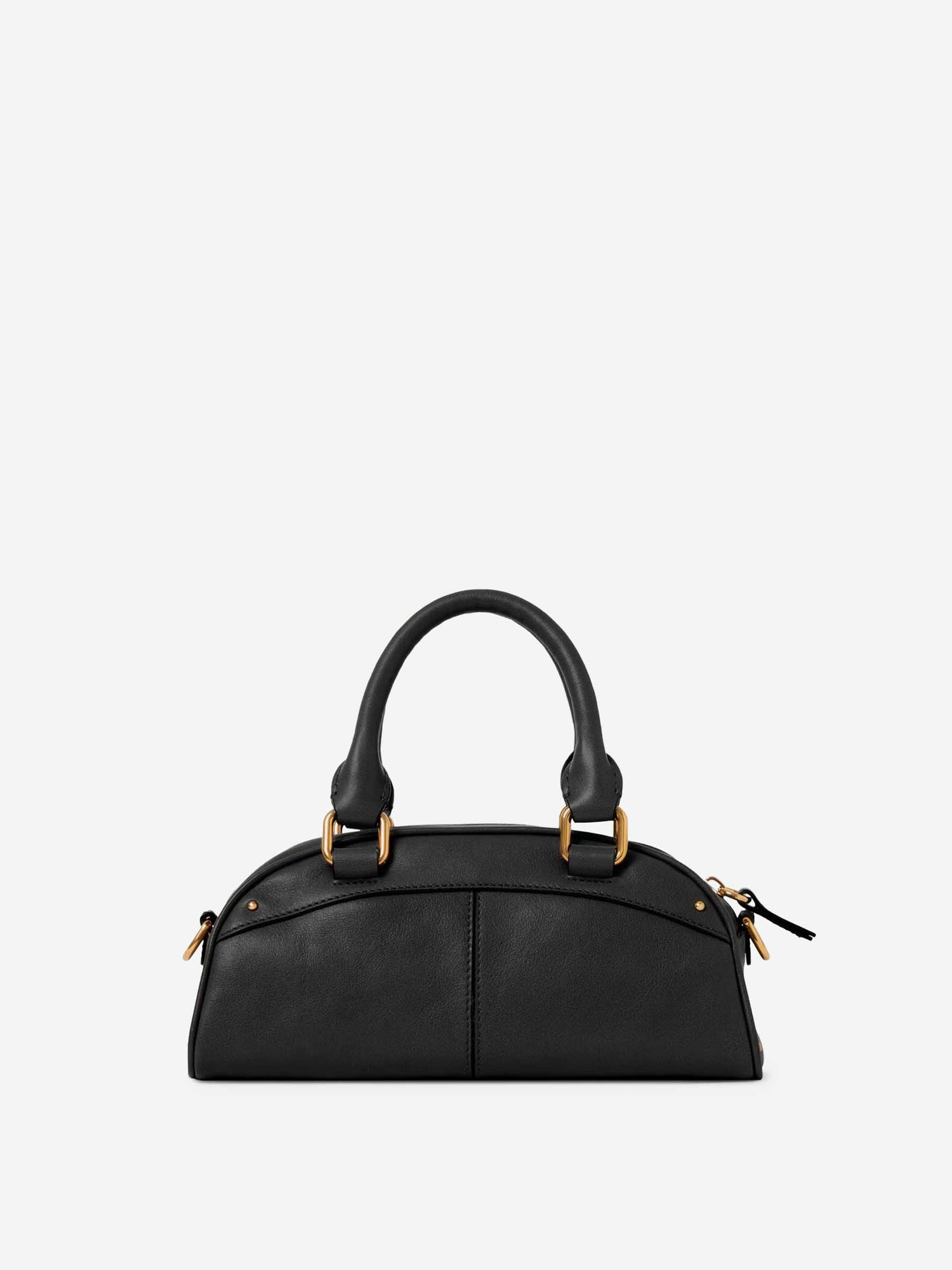 Chloé Mujer Barcelona Bolso Bowling Mini color Negro sku 810-008472 01 - Foto 3
