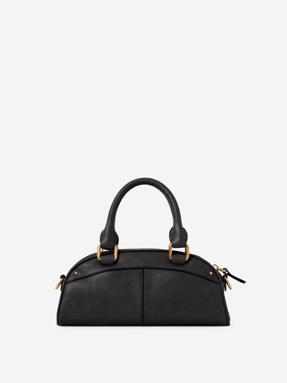 Chloé Mujer Barcelona Bolso Bowling Mini color Negro sku 810-008472 01 - Foto 3