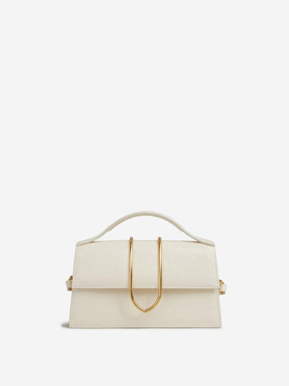 Outlet online Jacquemus Mujer Bolso Le Grand Bambino color Marfil sku 810-008513 01 - Foto 1
