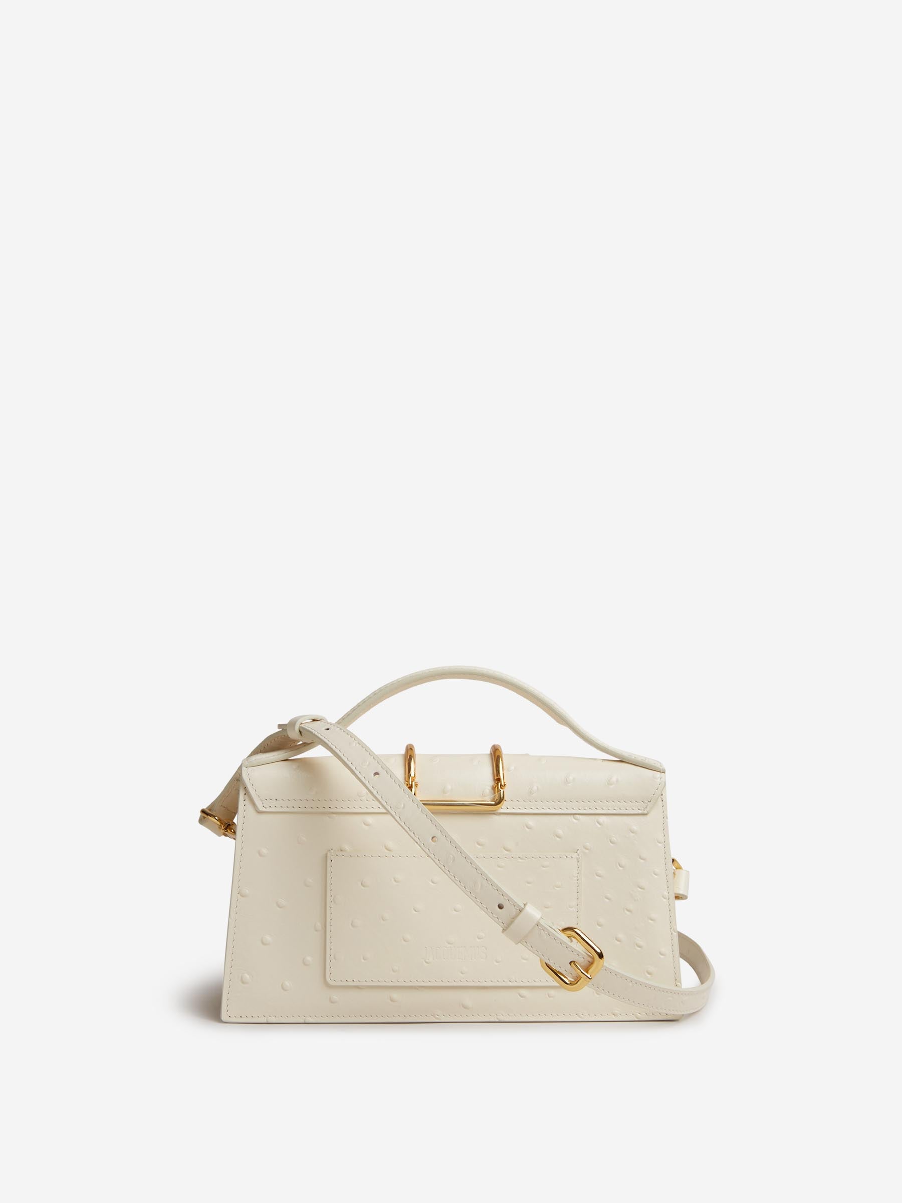Outlet online Jacquemus Mujer Bolso Le Grand Bambino color Marfil sku 810-008513 01 - Foto 3