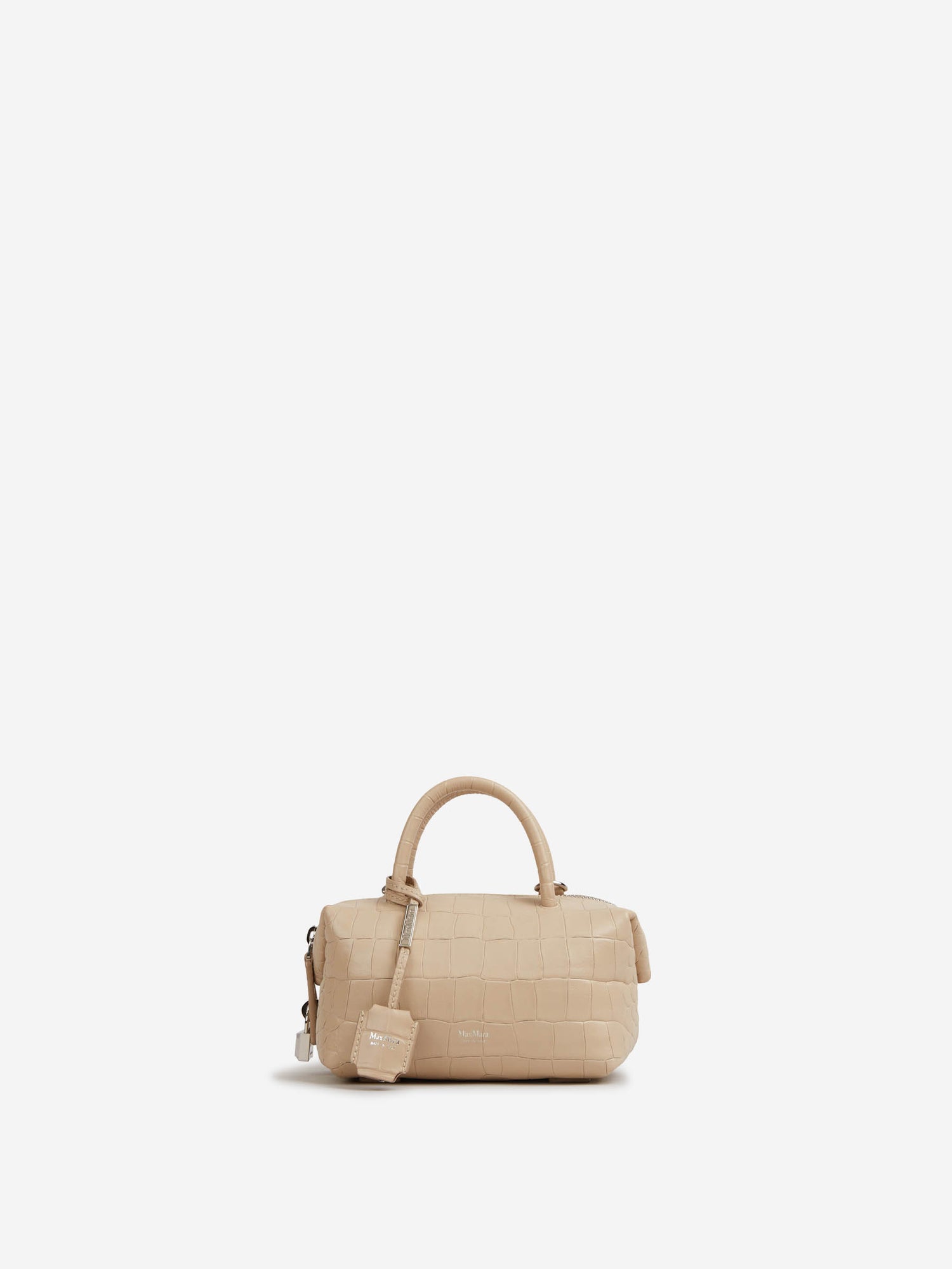 Max Mara Mujer Barcelona Bolso Medium Bauletto color Crema sku 810-008534 01 - Foto 1