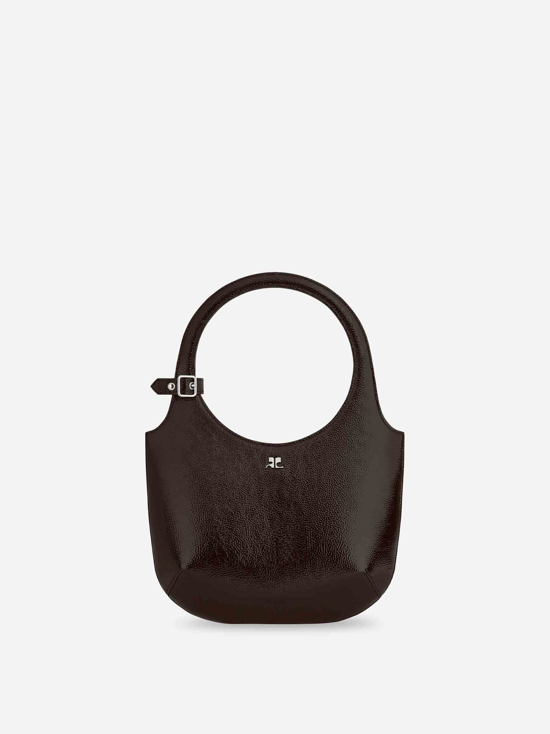 Outlet online Courrèges Mujer Bolso Holy Naplack color Marrón Oscuro sku 811-000010 01 - Foto 1