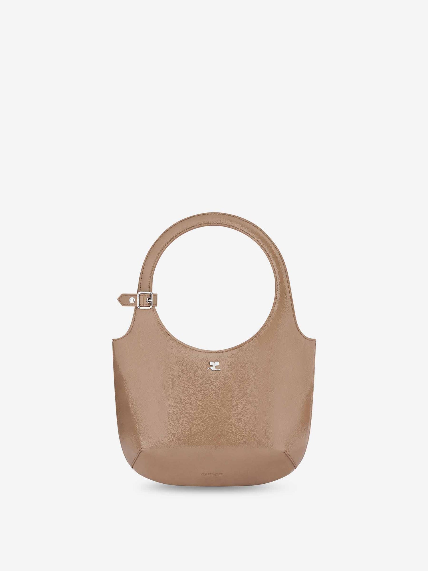 Outlet online Courrèges Mujer Bolso Holy Naplack color Camel sku 811-000010 02 - Foto 1